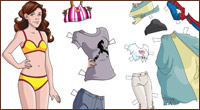 Bea Paper Doll Preview