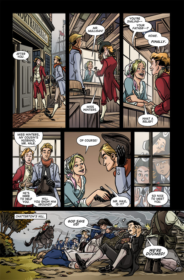 Culper Comic Page 10 Issue 3