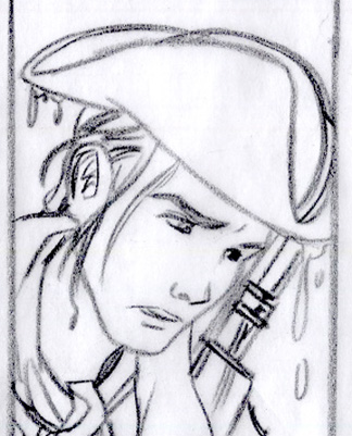 Roughs page 1, Issue 3 Preview