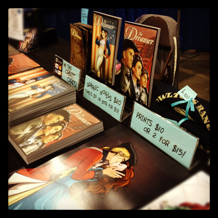 dreamer merchandise for sell at tricon wv
