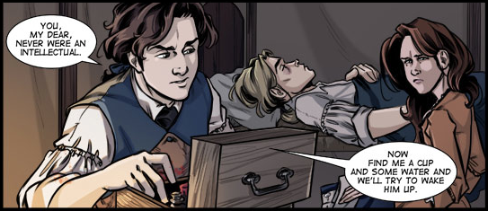 Dr. John Warren scolds Bea and isn't very polite about it.